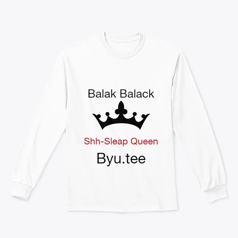 BALACK Shh-Sleap Byu.tee